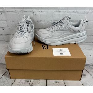 UGG light gray nubuck sneakers shoes size 9.5 NEW